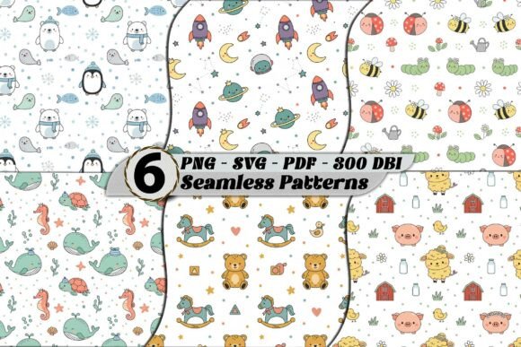 Children’s Baby Animal Bundle Patterns: A Creative Resource for Designers and Crafters