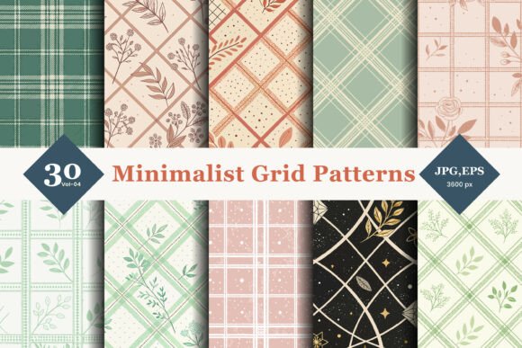 Evaluating Minimalist Grid Seamless Patterns 04 for Professional Design Projects